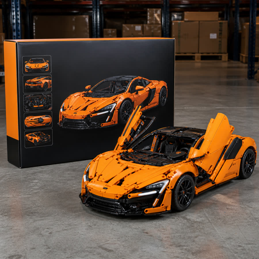 LEGO Technic McLaren P1 Model Car for Adults, Hyper Racing Car, Model Kit, 42172 #278