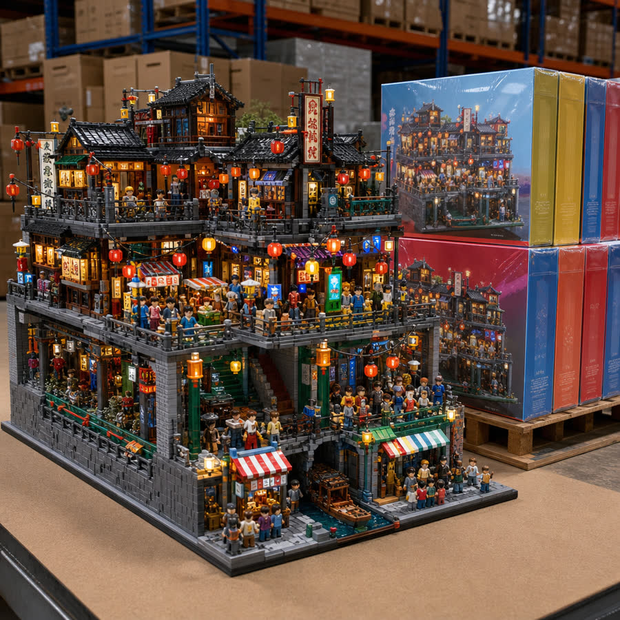 LEGO NINJAGO City Markets sealed cases #381