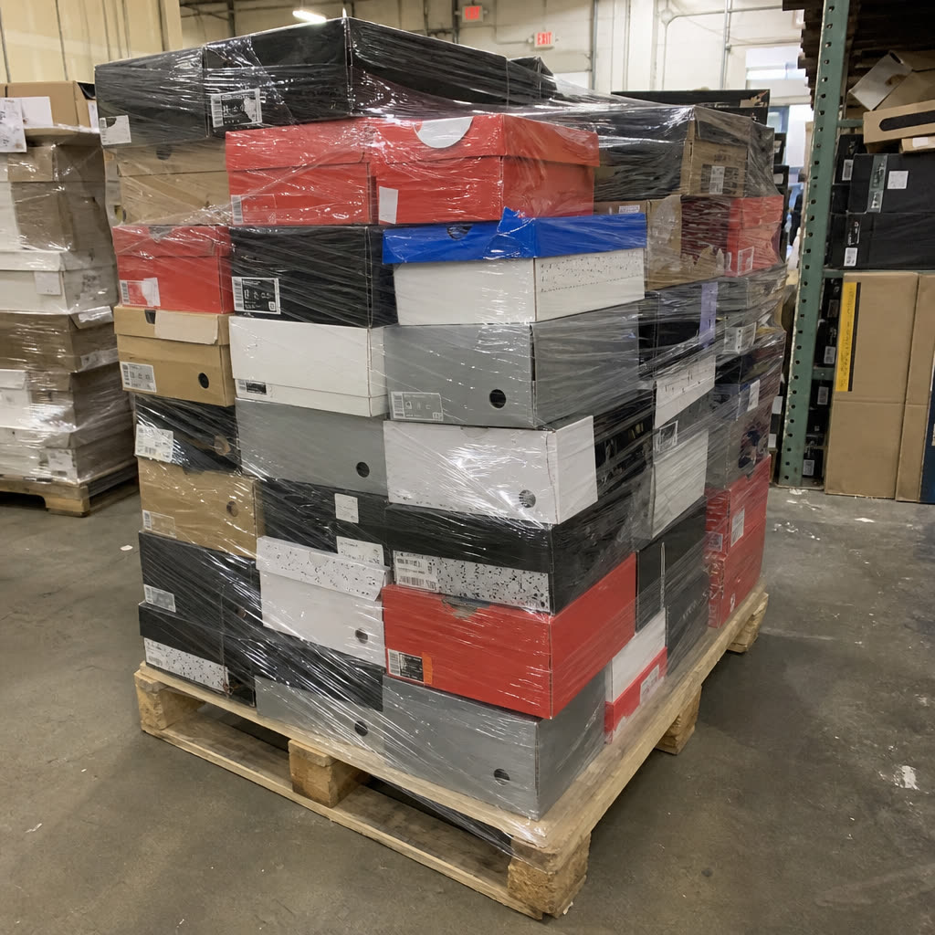 New Balance sneaker pallets – 96 pairs
