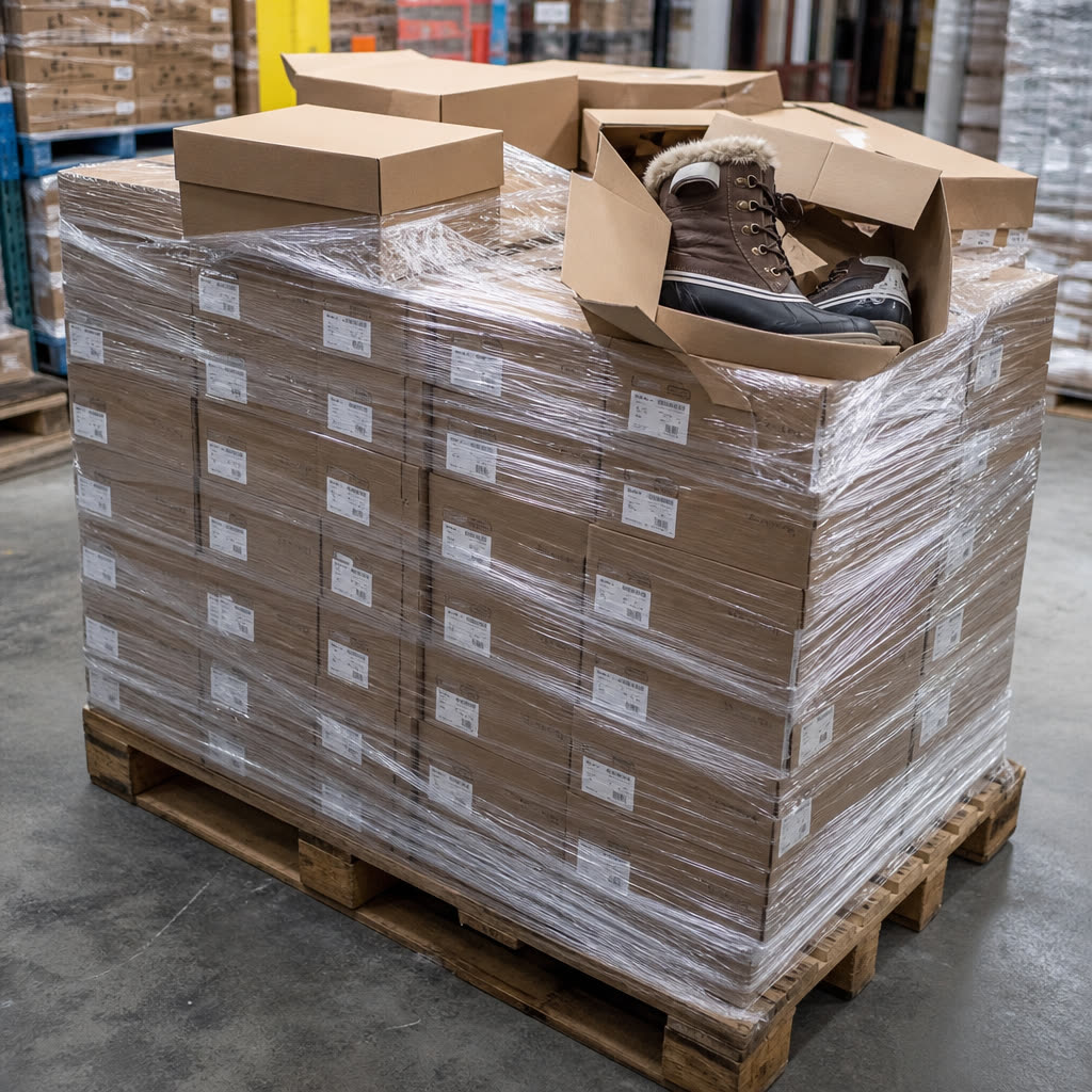 New Balance sneaker pallets – 120 pairs